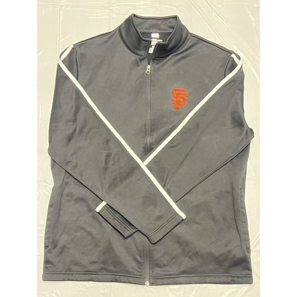 MLB San Francisco Giants Men’s Lightweight Zip Up Jacket Size Large Handpicked